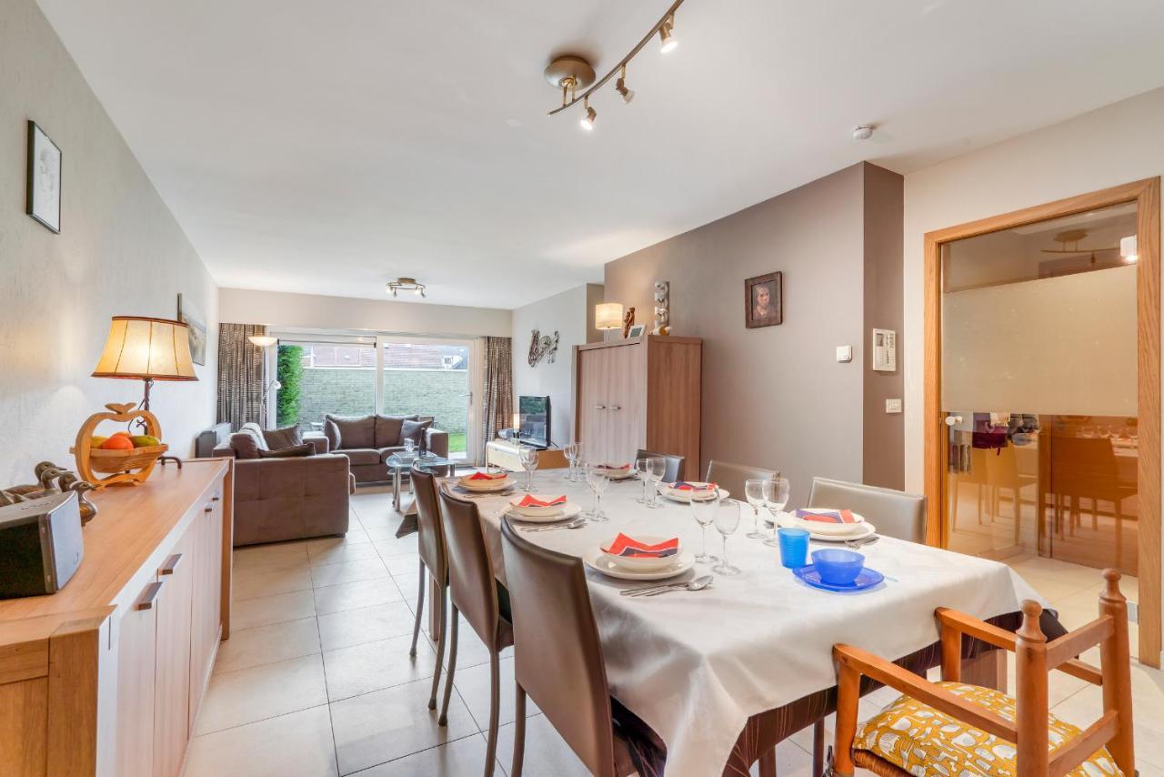 Luxury Apartment With Garden Close To The Beach Oostende Eksteriør billede